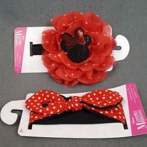 Disney Minnie Mouse Infant Headwrap 2 Pc